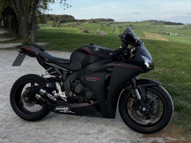 Großhandel Honda CBR1000RR Fireblade Motorrad Verkleidungen Kit 2008-2011 - Matt Schwarz