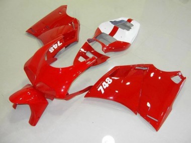 Großhandel Ducati 748 Motorrad Verkleidung 1993-2005 - Rot