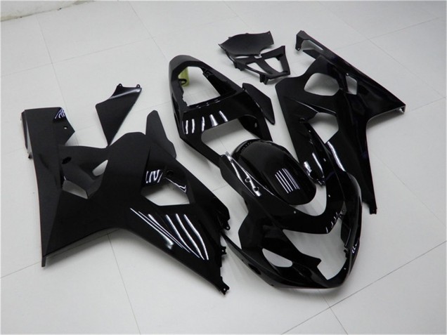 Großhandel Suzuki GSXR 600/750 Motorrad Verkleidung 2004-2005 - Glanzendes Schwarz