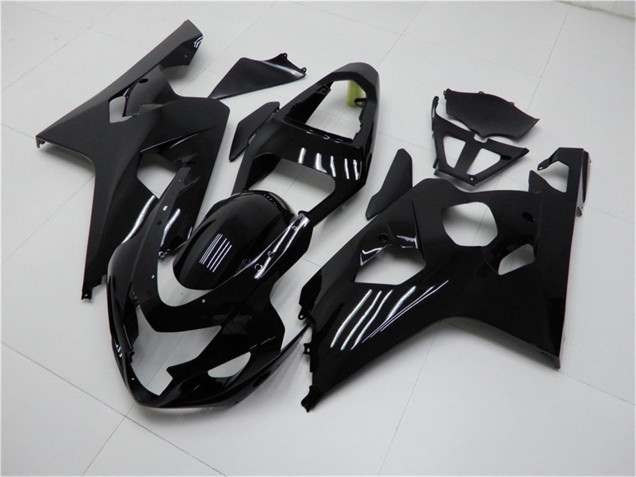 Großhandel Suzuki GSXR 600/750 Motorrad Verkleidung 2004-2005 - Glanzendes Schwarz