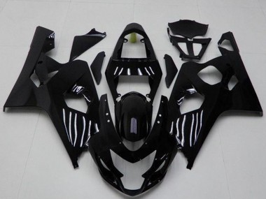 Großhandel Suzuki GSXR 600/750 Motorrad Verkleidung 2004-2005 - Glanzendes Schwarz