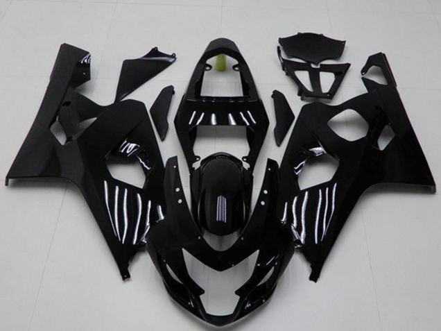 Großhandel Suzuki GSXR 600/750 Motorrad Verkleidung 2004-2005 - Glanzendes Schwarz