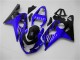 Großhandel Suzuki GSXR 600/750 Motorrad Verkleidung 2004-2005 - Blau Glanzendes Schwarz