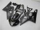 Großhandel Suzuki GSXR 600/750 Motorrad Verkleidung 2004-2005 - Grau Schwarz Flamme