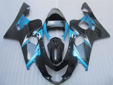Großhandel Suzuki GSXR 600/750 Motorrad Verkleidung 2004-2005 - Blau Weiss Schwarz