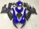 Großhandel Suzuki GSXR 600/750 Motorrad Verkleidung 2006-2007 - Blau Matt Schwarz