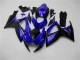 Großhandel Suzuki GSXR 600/750 Motorrad Verkleidung 2006-2007 - Blau Glanzendes Schwarz