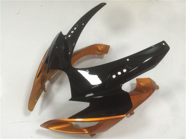Großhandel Suzuki GSXR 600/750 Motorrad Verkleidung 2006-2007 - Orange Glanzendes Schwarz