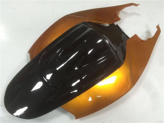 Großhandel Suzuki GSXR 600/750 Motorrad Verkleidung 2006-2007 - Orange Glanzendes Schwarz