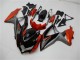 Großhandel Suzuki GSXR 600/750 Motorrad Verkleidung 2008-2010 - Orange Grau Glanzendes Schwarz