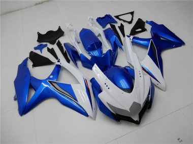 Großhandel Suzuki GSXR 600/750 Motorrad Verkleidung 2008-2010 - Weiss Blau