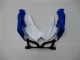 Großhandel Suzuki GSXR 600/750 Motorrad Verkleidung 2008-2010 - Weiss Blau