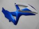 Großhandel Suzuki GSXR 600/750 Motorrad Verkleidung 2008-2010 - Weiss Blau