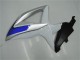 Großhandel Suzuki GSXR 600/750 Motorrad Verkleidung 2008-2010 - Silber Weiss Blau Schwarz