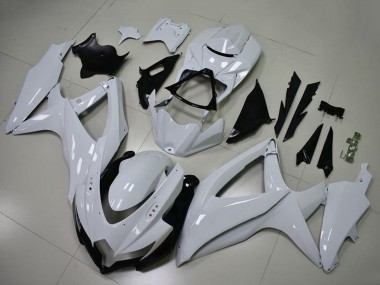 Großhandel Suzuki GSXR 600/750 Motorrad Verkleidung 2008-2010 - Glanzendes Weiss