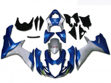 Großhandel Suzuki GSXR 600/750 Motorrad Verkleidung 2011-2024 - Silber Blau