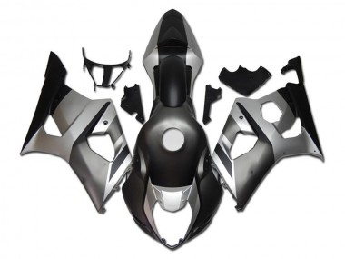 Großhandel Suzuki GSXR 1000 Motorrad Verkleidung 2003-2004 - Silber Grau Schwarz