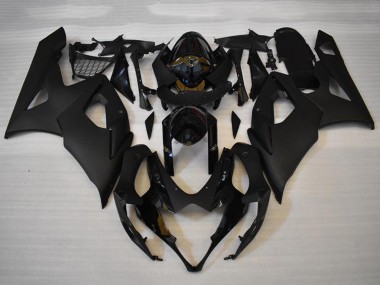 Großhandel Suzuki GSXR 1000 Motorrad Verkleidungen Kit 2005-2006 - Glanzendes Schwarz Matt Schwarz
