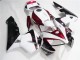 Großhandel Honda CBR600RR Motorrad Verkleidungen Kit 2005-2006 - Weiss Rot Schwarz