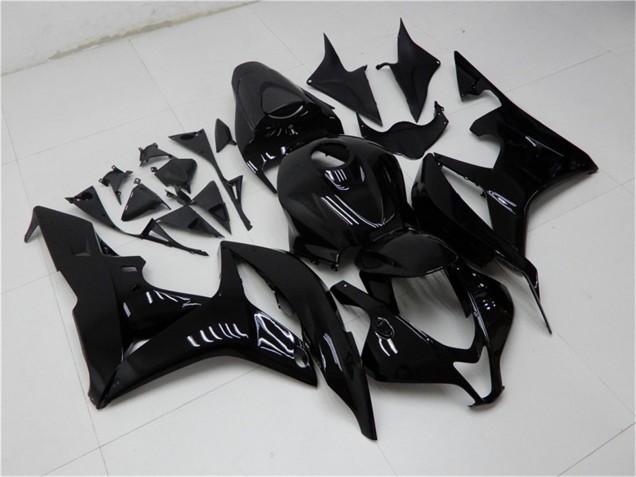 Großhandel Honda CBR600RR Motorrad Verkleidung 2007-2008 - Glanzendes Schwarz