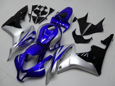 Großhandel Honda CBR600RR Motorrad Verkleidung 2007-2008 - Silber Blau Glanzendes Schwarz OEM Stil