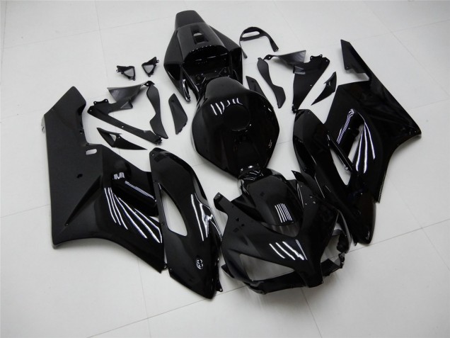 Großhandel Honda CBR1000RR Motorrad Verkleidung 2004-2005 - Glanzendes Schwarz Matt Schwarz