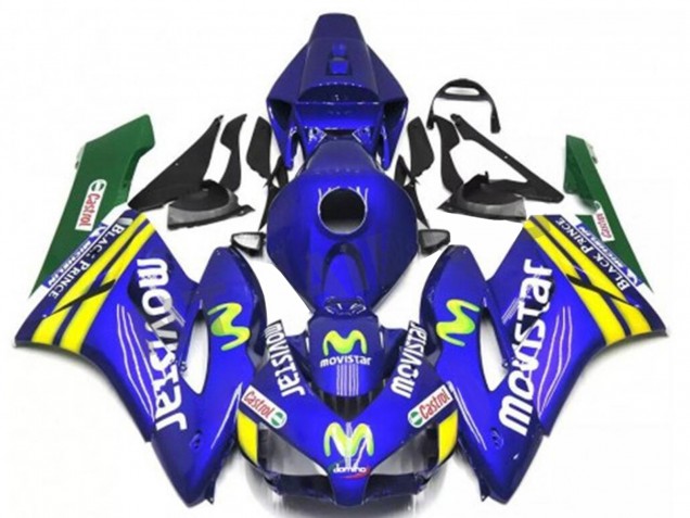 Großhandel Honda CBR1000RR Motorrad Verkleidung 2004-2005 - Blau Gelb Grun MoviStar Rot Castrol