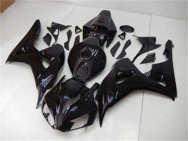 Großhandel Honda CBR1000RR Motorrad Verkleidung 2006-2007 - Glanzendes Schwarz