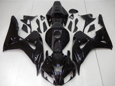 Großhandel Honda CBR1000RR Motorrad Verkleidung 2006-2007 - Glanzendes Schwarz