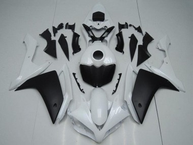 Großhandel Yamaha YZF R1 Motorrad Verkleidung 2007-2008 - Weiss Matt Schwarz