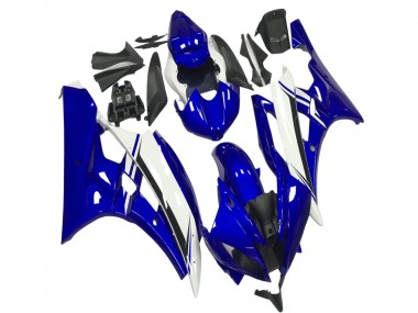 Großhandel Yamaha YZF R6 Motorrad Verkleidung 2006-2007 - Blau Weiss Schwarz
