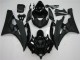 Großhandel Yamaha YZF R6 Motorrad Verkleidung 2006-2007 - Glanzendes Schwarz Matt Schwarz