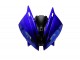Großhandel Yamaha YZF R6 Motorrad Verkleidung 2006-2007 - Blau Matt Schwarz