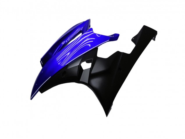 Großhandel Yamaha YZF R6 Motorrad Verkleidung 2006-2007 - Blau Matt Schwarz
