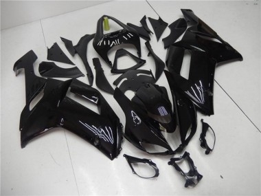 Großhandel Kawasaki ZX6R Motorrad Verkleidung 2007-2008 - Glanzendes Schwarz