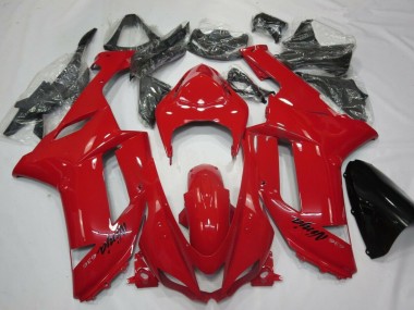 Großhandel Kawasaki ZX6R Motorrad Verkleidung 2007-2008 - Rot