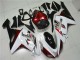 Großhandel Kawasaki ZX6R Motorrad Verkleidung 2007-2008 - Weiss Schwarz Rot