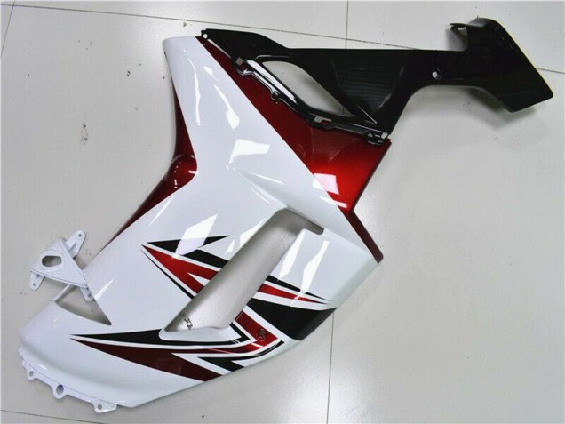 Großhandel Kawasaki ZX6R Motorrad Verkleidung 2007-2008 - Weiss Schwarz Rot