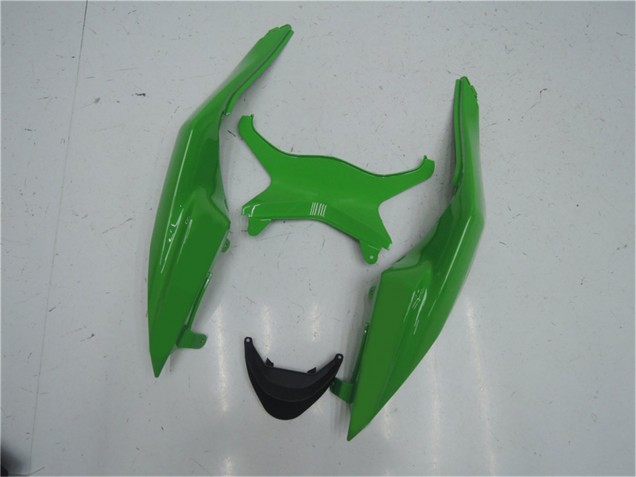 Großhandel Kawasaki ZX6R Motorrad Verkleidung Kit 2009-2012 - Grun Glanzendes Schwarz