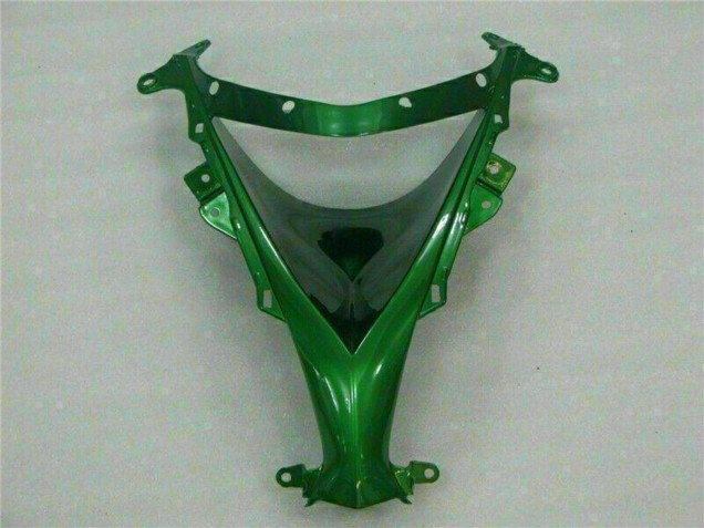 Großhandel Kawasaki ZX10R Motorrad Verkleidung 2008-2010 - Glanzendes Schwarz Grun Flamme