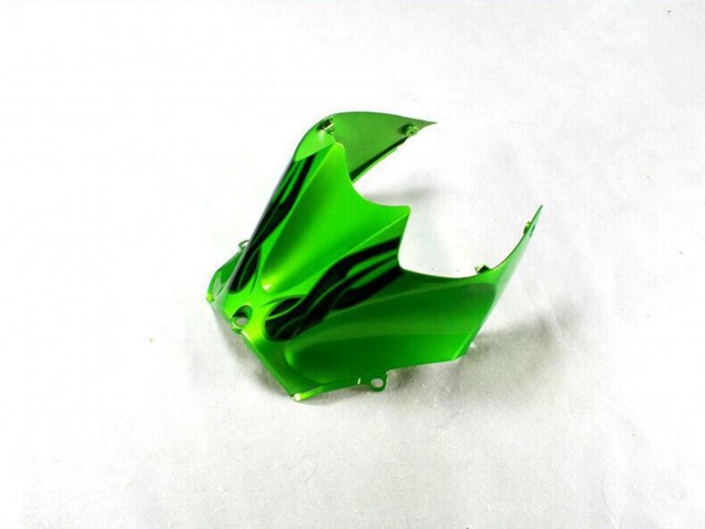 Großhandel Kawasaki ZX14R ZZR1400 Motorrad Verkleidung 2012-2024 - Grun Glanzendes Schwarz