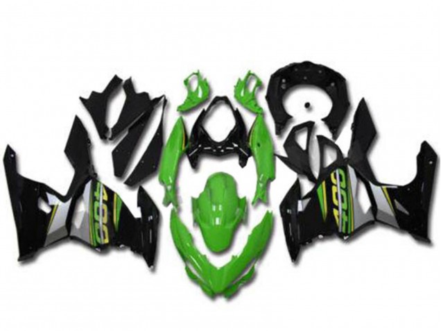 Großhandel Kawasaki EX400 Motorrad Verkleidung 2018-2024 - Grun Schwarz Grau