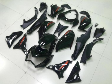 Großhandel Kawasaki Z800 Motorrad Verkleidung 2013-2018 - Glanzendes Schwarz Rot Silber