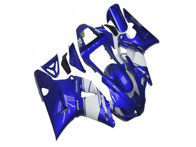 Großhandel Yamaha YZF R1 Motorrad Verkleidung 2000-2001 - Blau Weiss