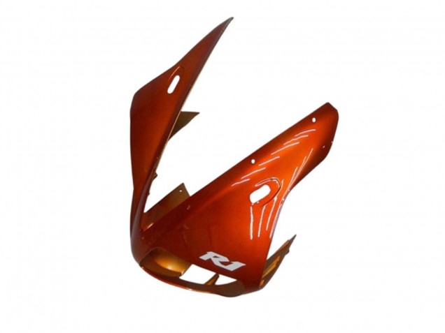 Großhandel Yamaha YZF R1 Motorrad Verkleidung 2002-2003 - Orange Matt Schwarz