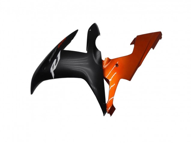 Großhandel Yamaha YZF R1 Motorrad Verkleidung 2002-2003 - Orange Matt Schwarz