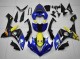Großhandel Yamaha YZF R1 Motorrad Verkleidung 2007-2008 - Blau Gelb Schwarz Hai