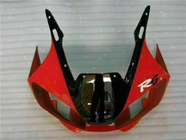 Großhandel Yamaha YZF R6 Motorrad Verkleidung 1998-2002 - Weiss Rot Glanzendes Schwarz