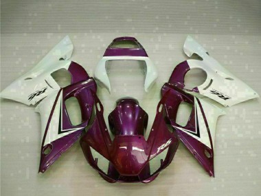Großhandel Yamaha YZF R6 Motorrad Verkleidung 1998-2002 - Weiss Lila