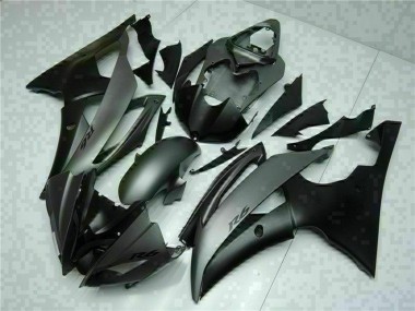 Großhandel Yamaha YZF R6 Motorrad Verkleidung 2008-2016 - Grau Matt Schwarz